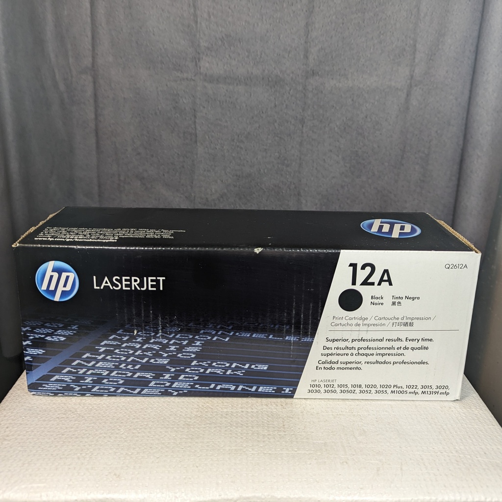 CARTRIDGE, TONER HP Q2612A 12A