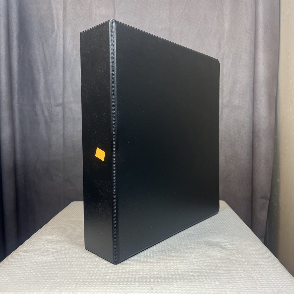 BINDER, BLACK VINYL COVER 2 IN
