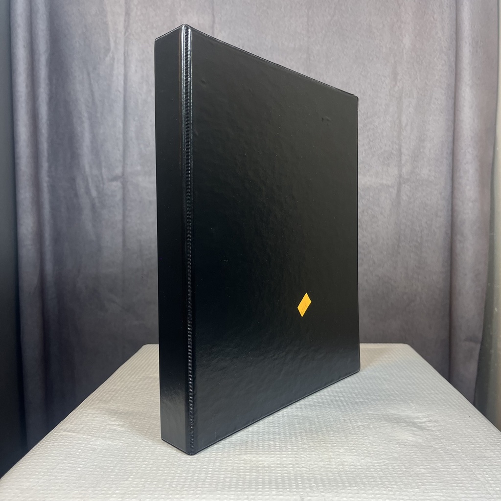 BINDER, BLACK VINYL COVER 1 IN