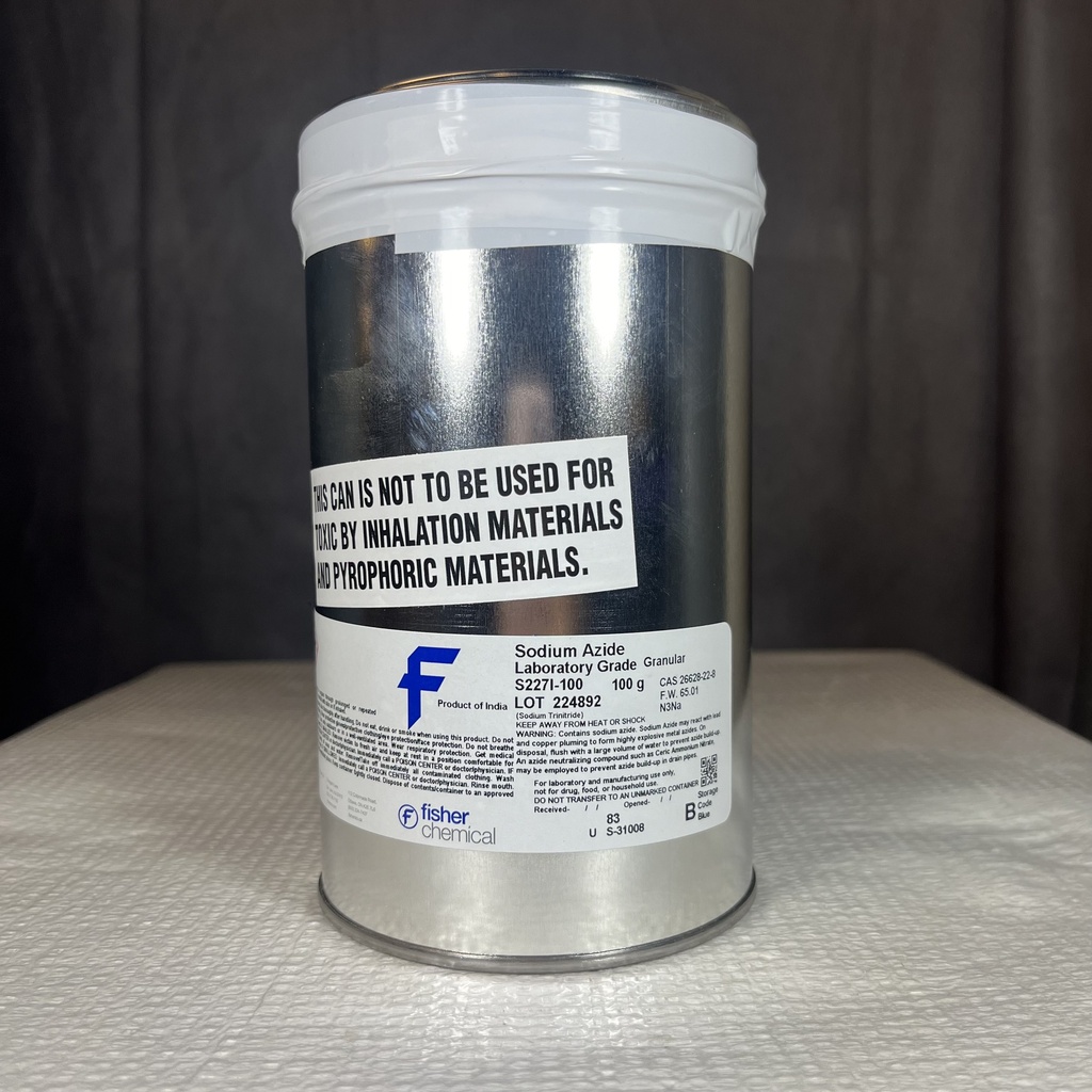 SODIUM AZIDE, 100 GM