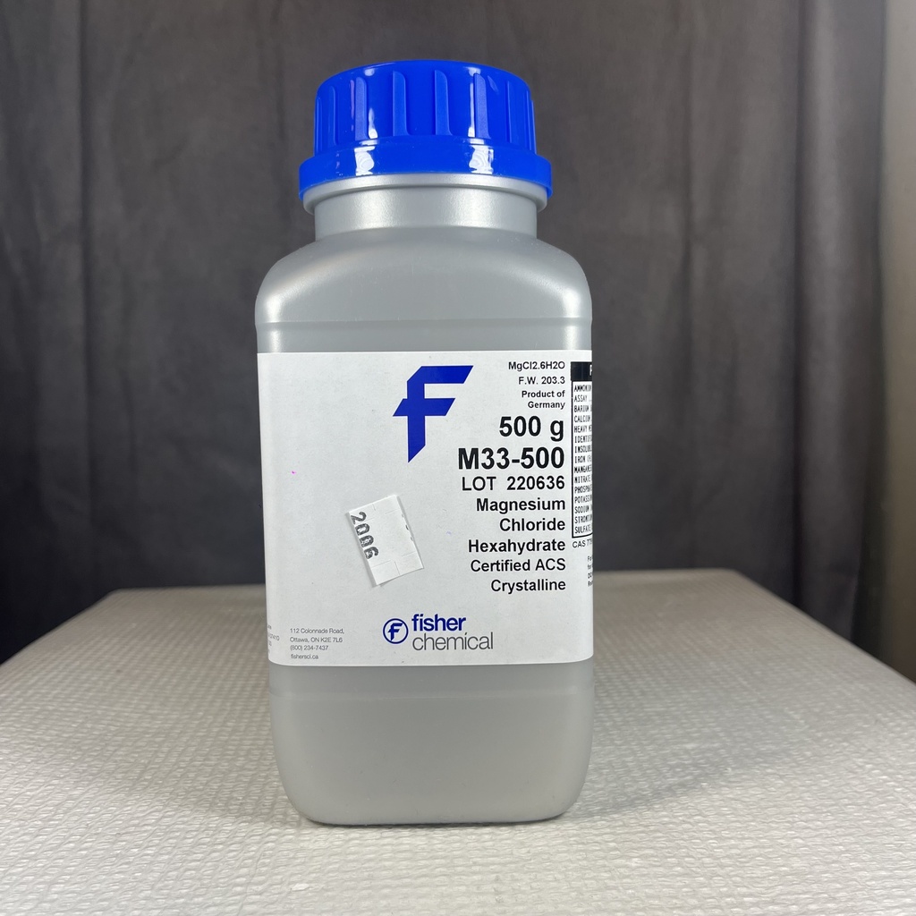 MAGNESIUM CHLORIDE, 500 GM REA