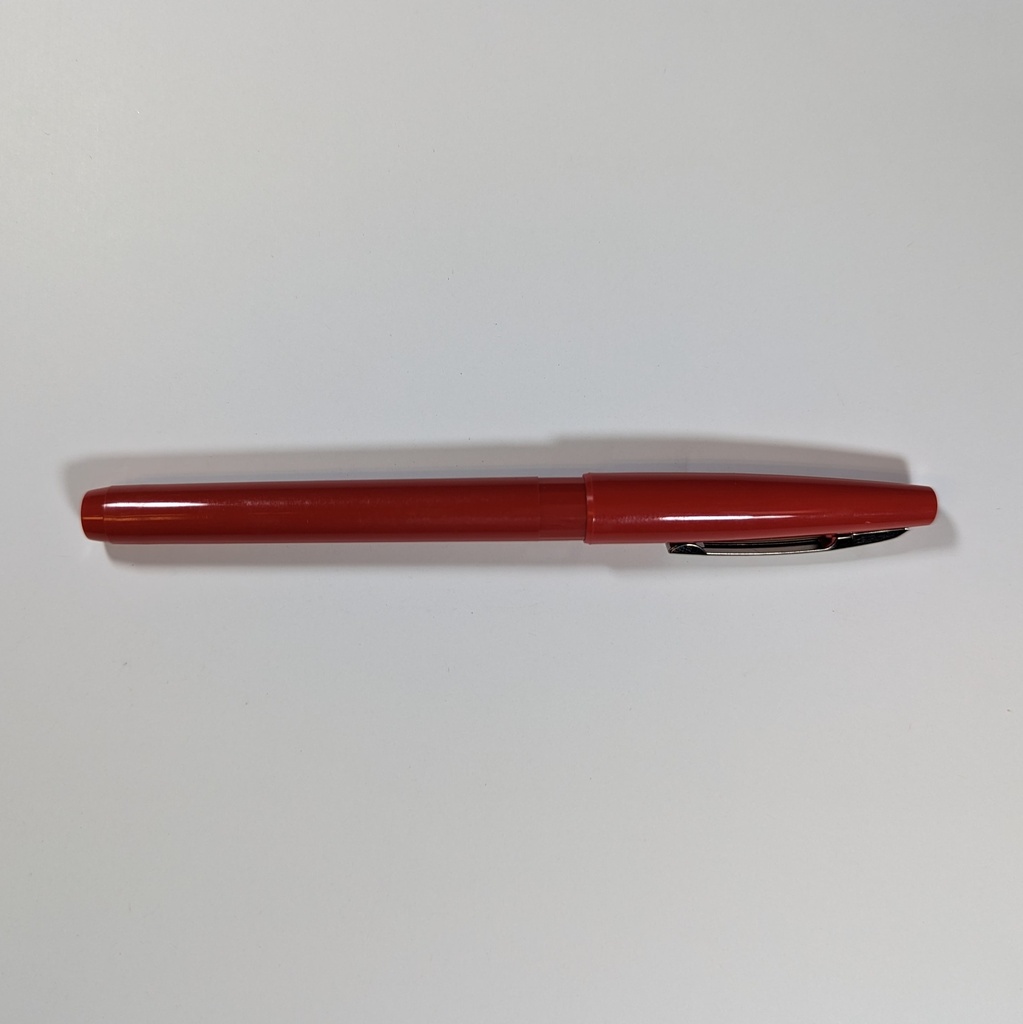 PEN, ROLLING WRITER PENTEL RED