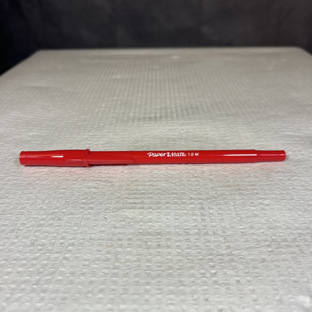 PEN, PAPERMATE RED MEDIUM 