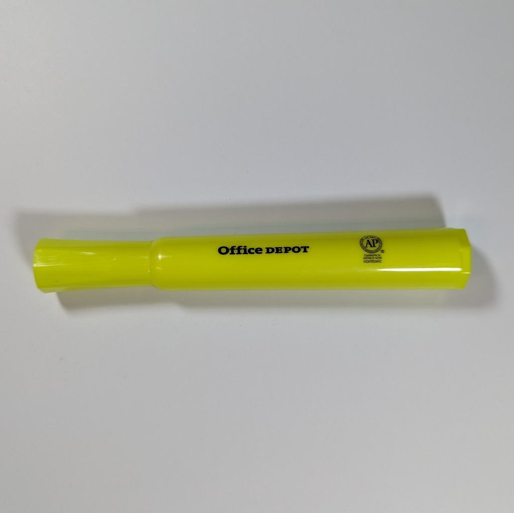 MARKER, HIGHLIGHTER YELLOW 