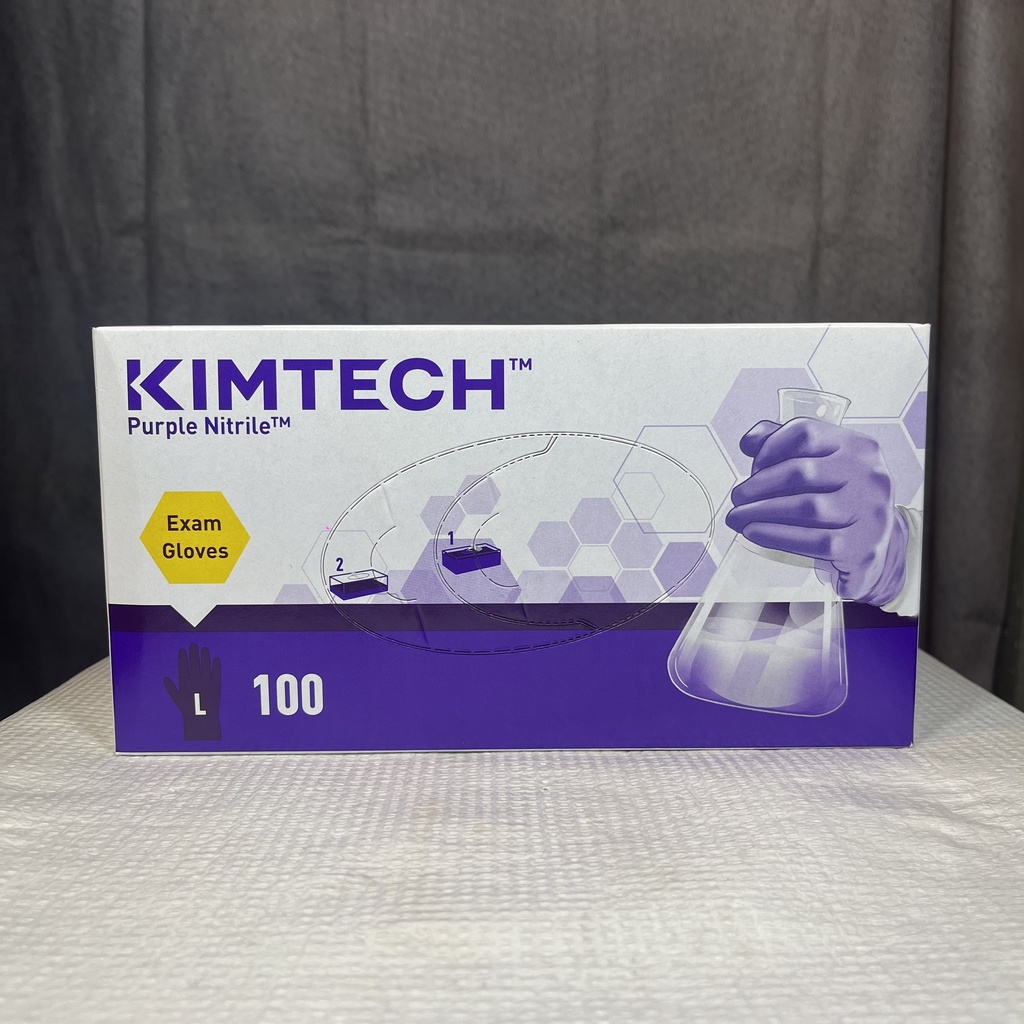 GLOVES, NITRILE LRG KIMBERLY